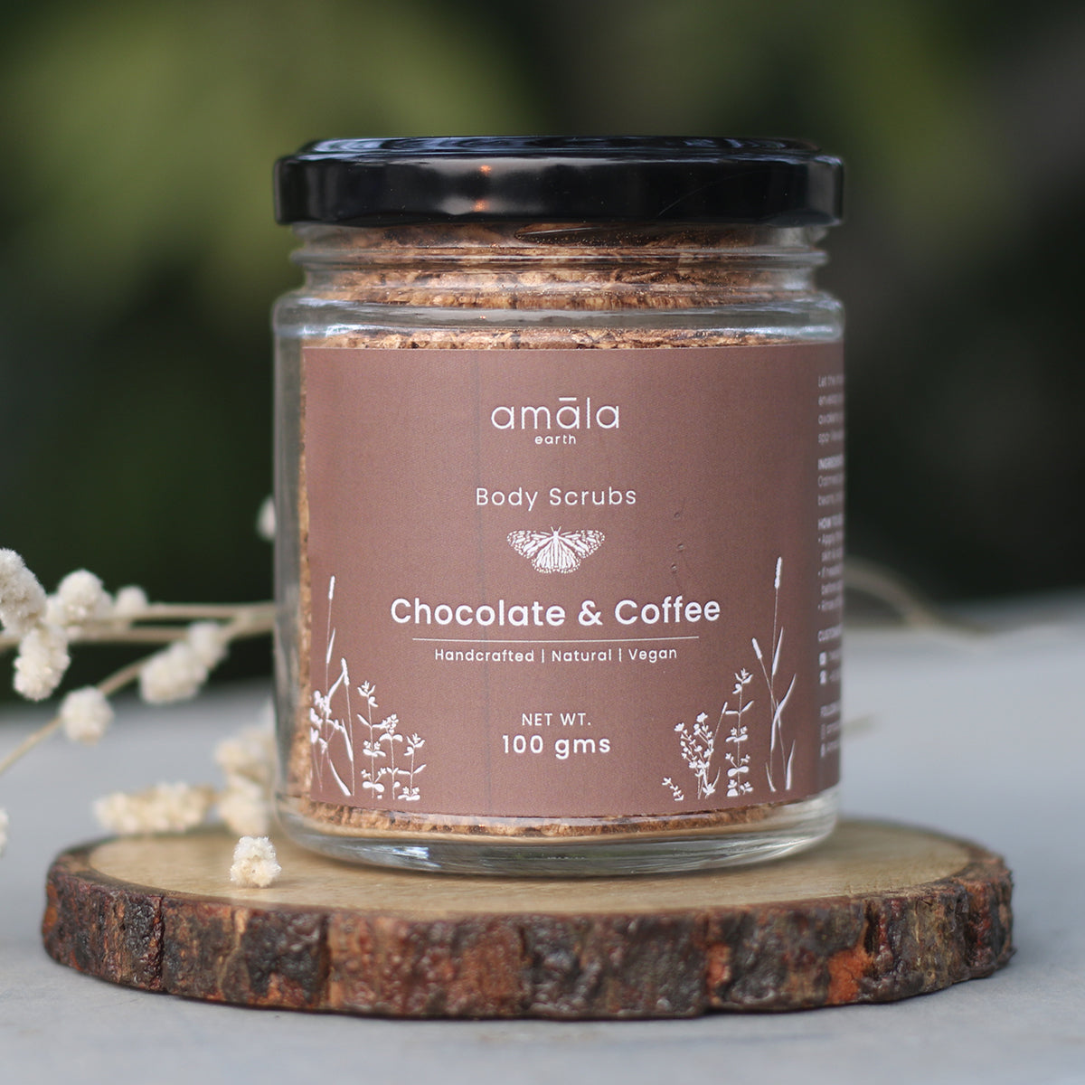 Vegan Body Scrub | Chocolate and Coffee| 100 G