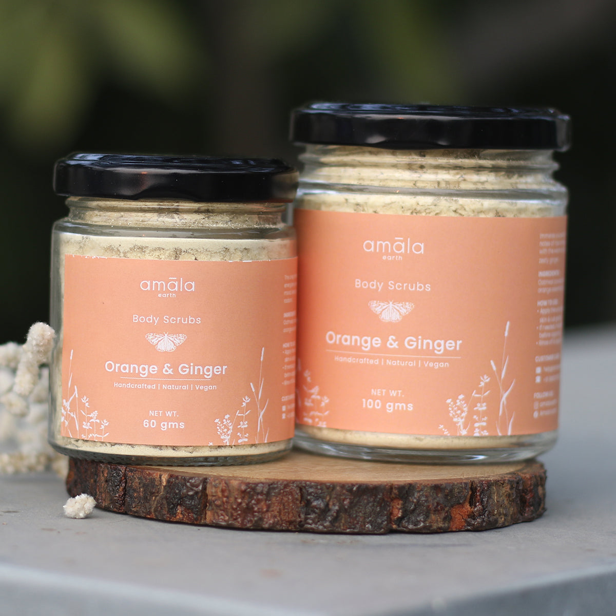 Vegan Body Scrub| Orange & Ginger | 60 G