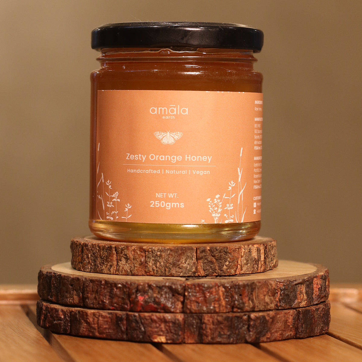 Organic Honey | Zesty Orange | 250 G