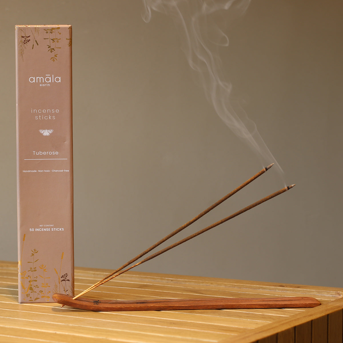 Natural Incense Sticks|Tuberose | 50 Sticks