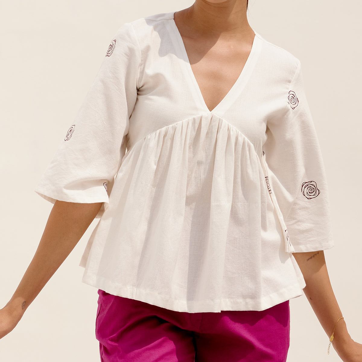 Mia Top | Hemp Fabric