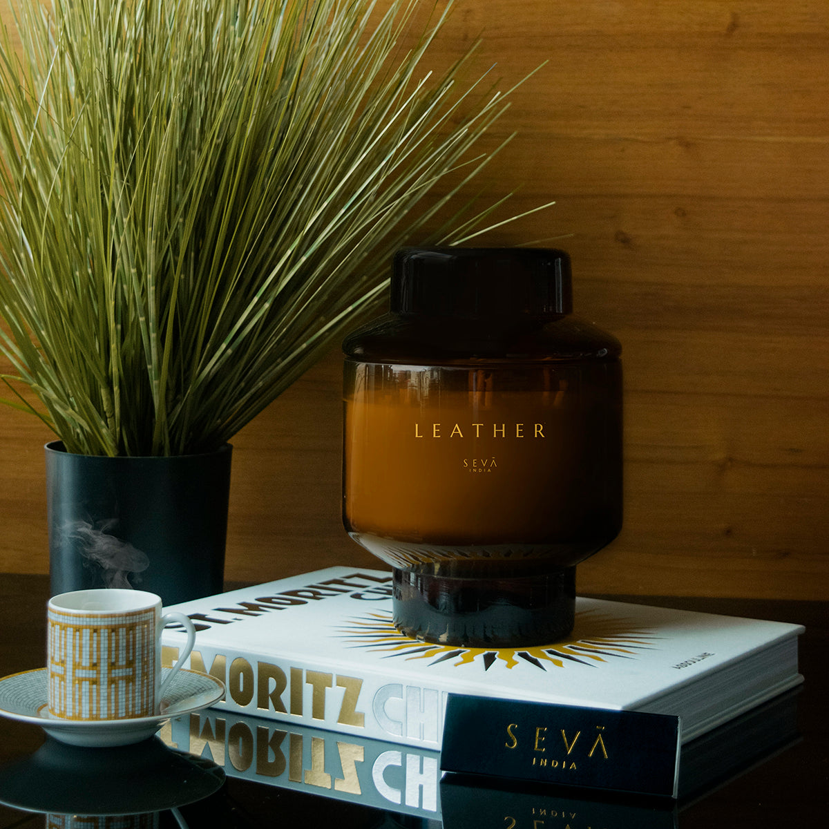 Soy Wax Candle| Cedar & Amber