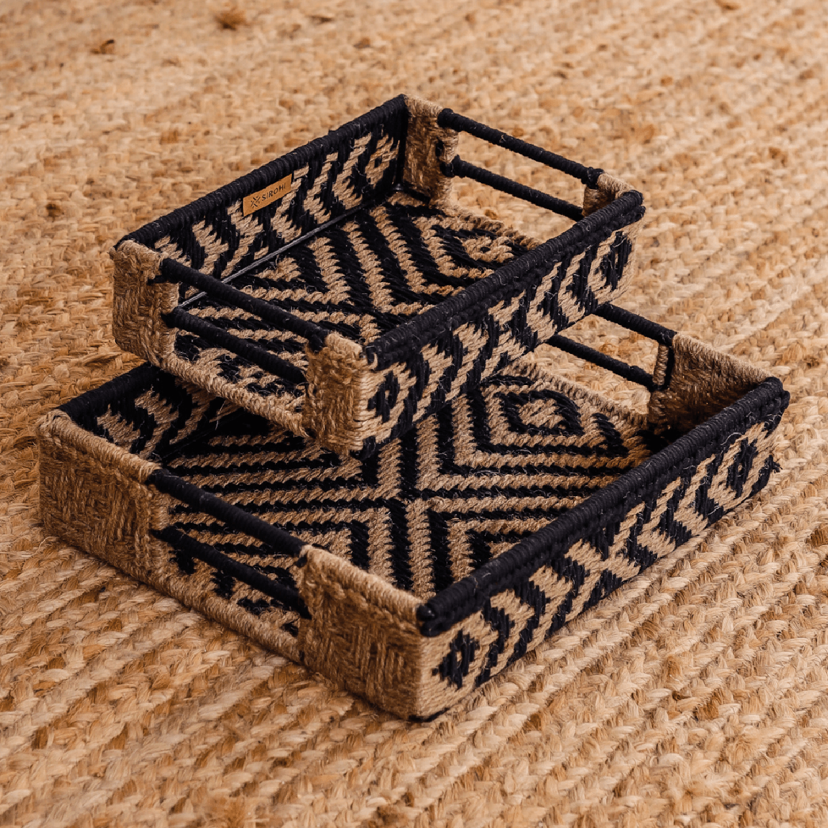 Koyal Jute Tray | Medium