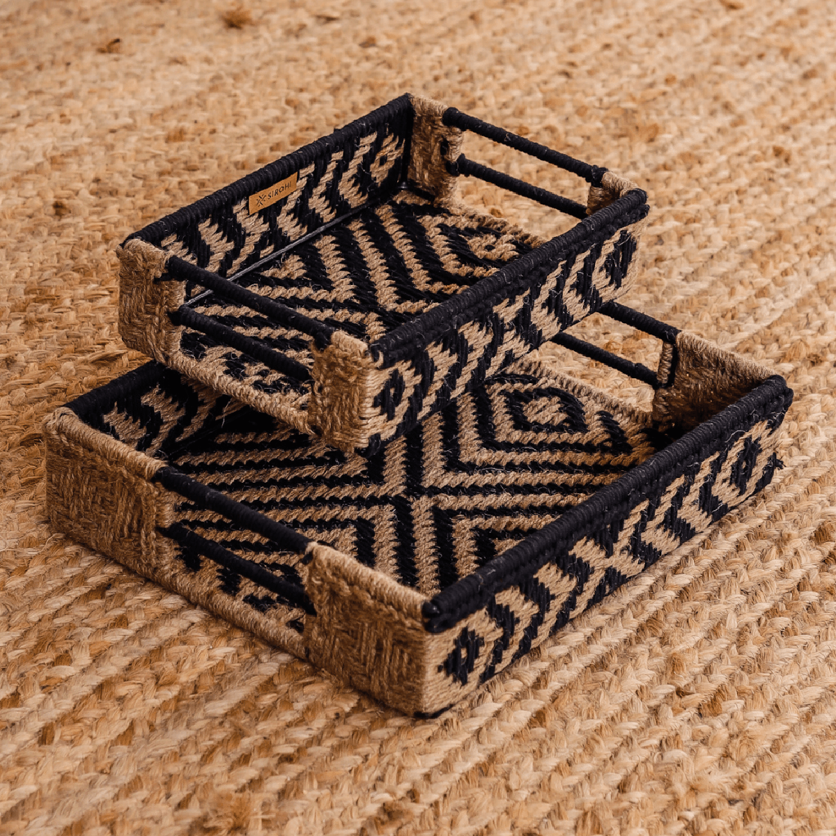 Koyal Jute Tray | Medium