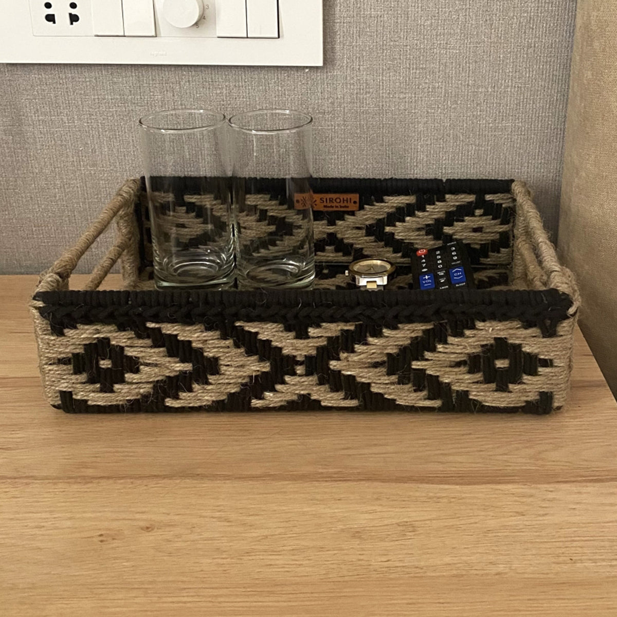 Koyal Jute Tray | Medium