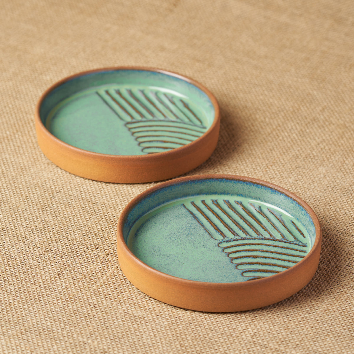 Gata Loop Snack Plate (Set of 2)