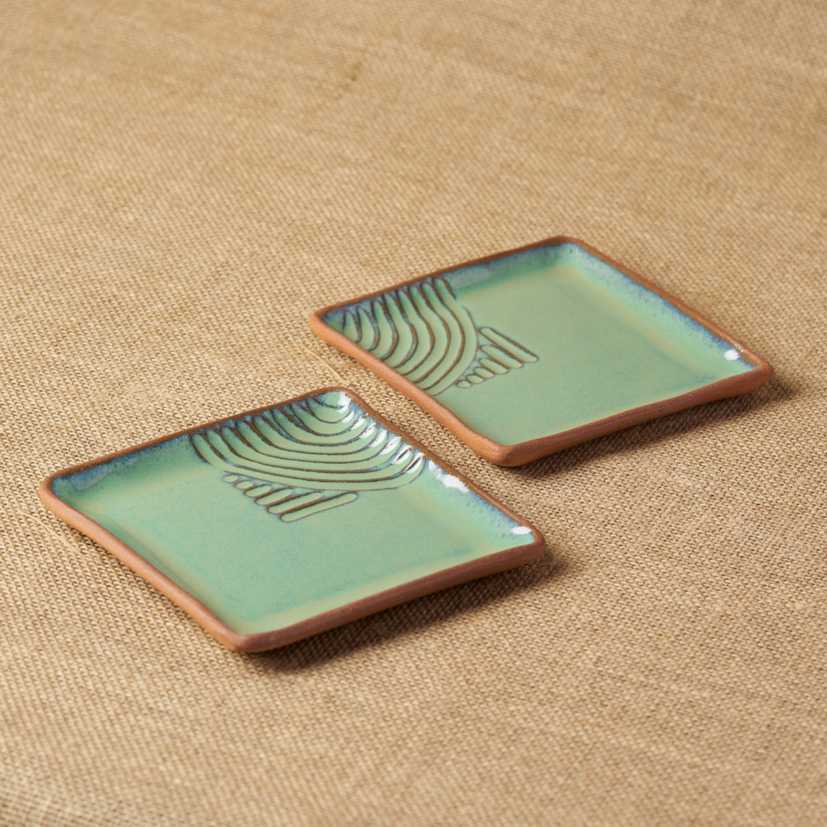 Gata Loop Square Plate (Set of 2)
