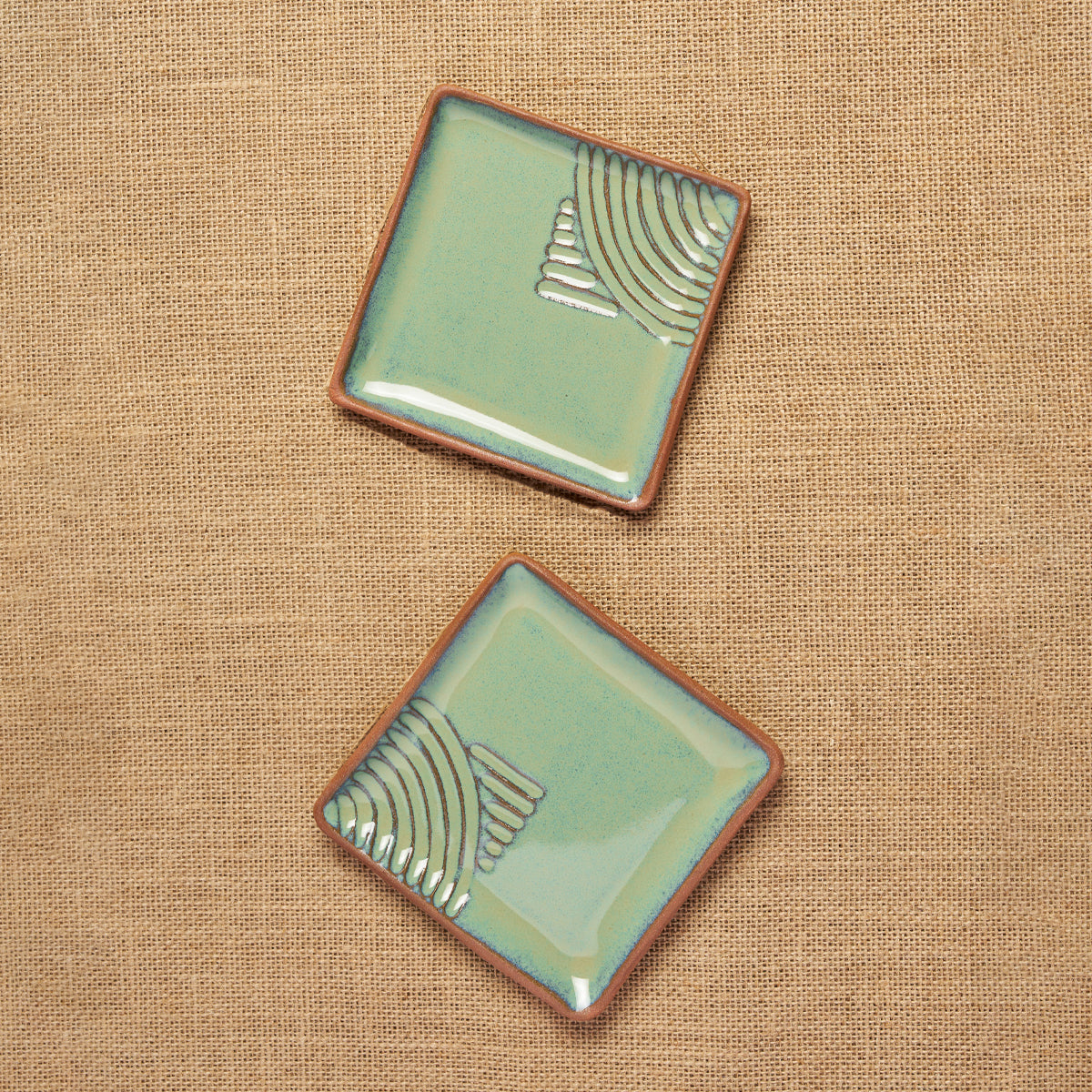 Gata Loop Square Plate (Set of 2)