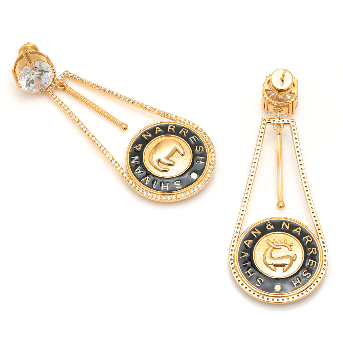 Numisma Pendulum Earrings