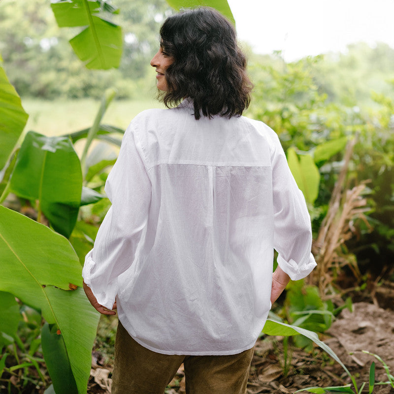 Handpainted Cotton Shirt