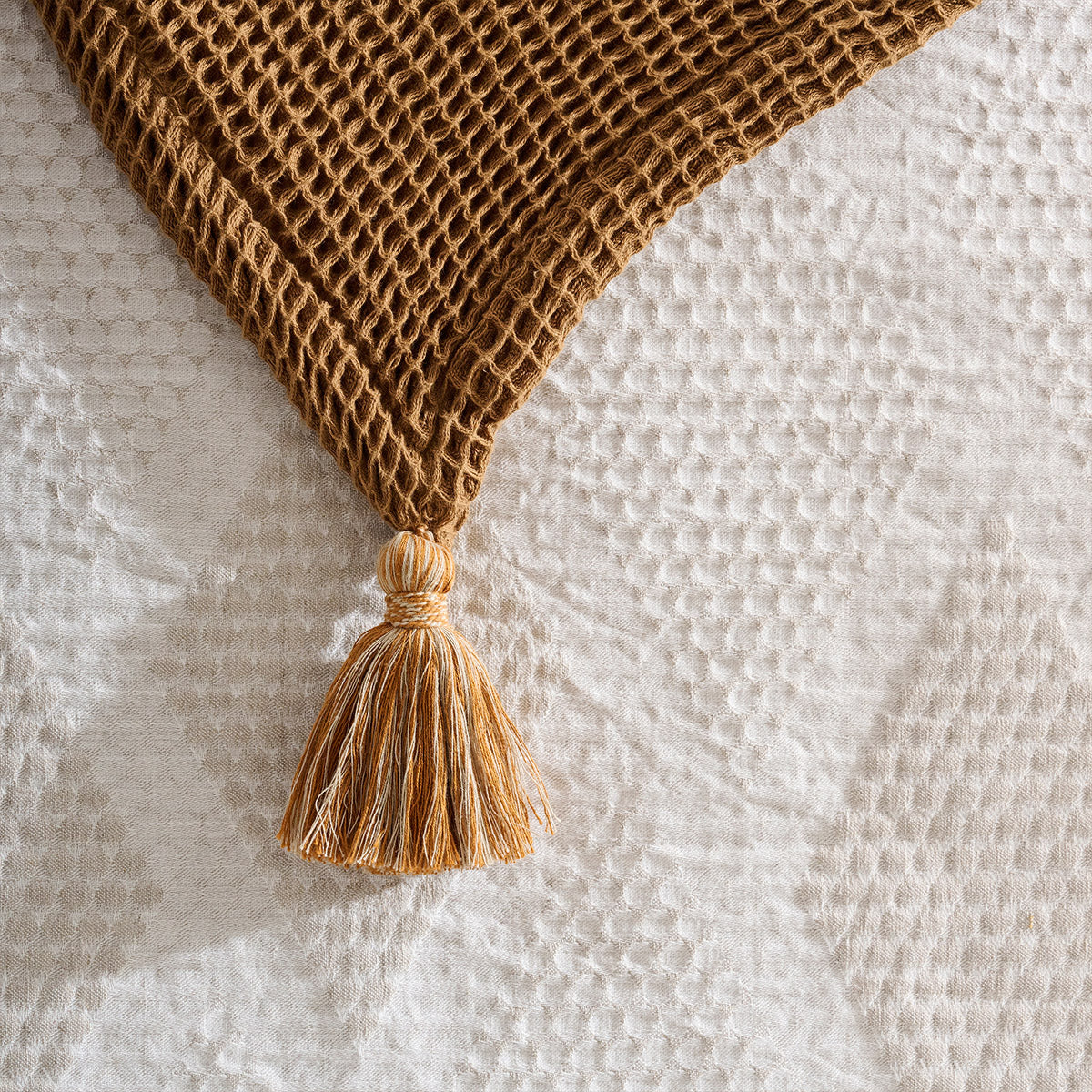 Sea Sponge |  Cotton Bamboo | Waffle | Throw