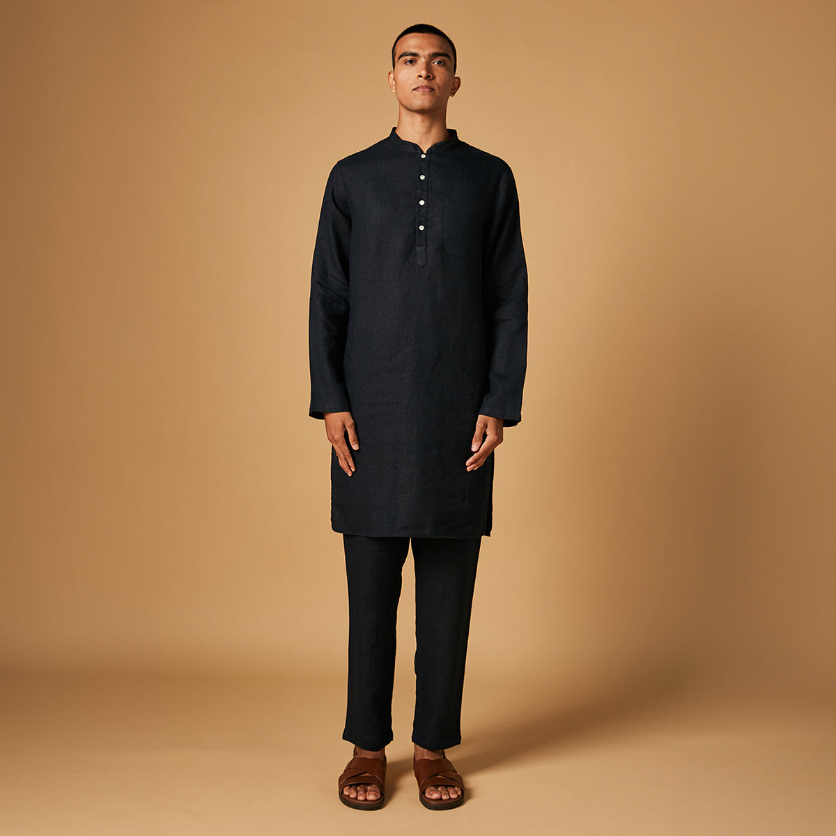 Kohl Linen Men's Kurta Set