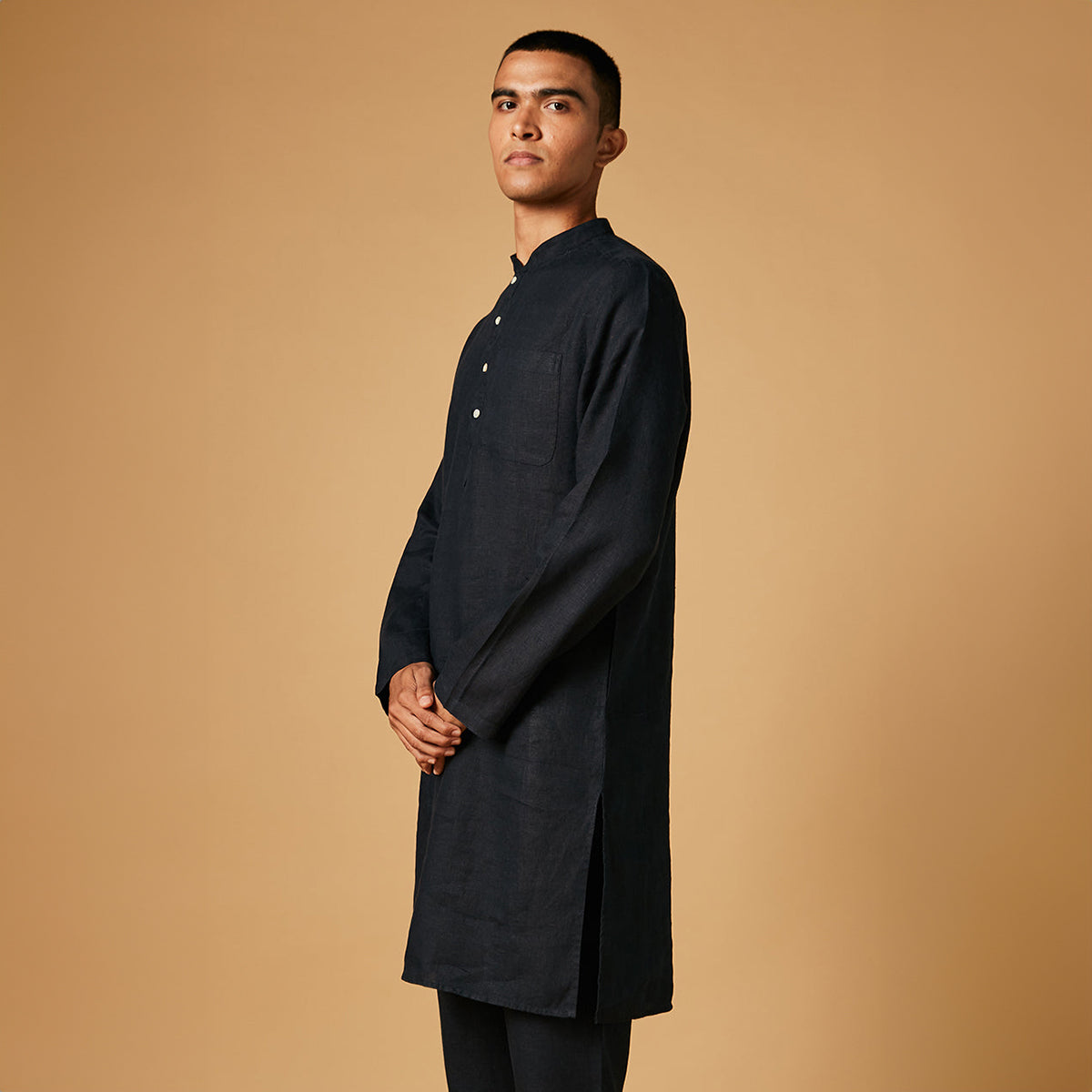 Kohl Linen Men's Kurta Set