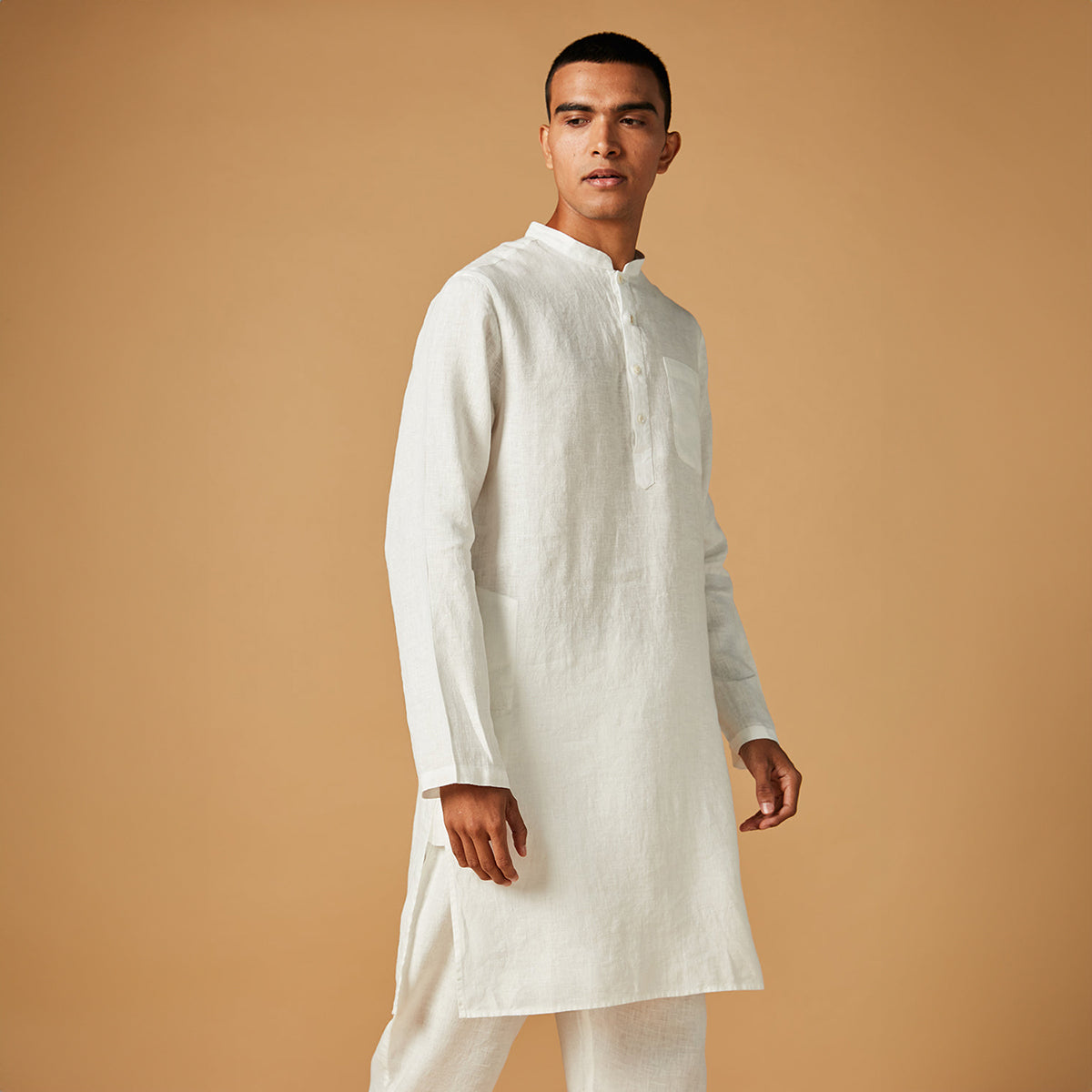 Taj Linen Men's Kurta Set