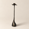 Stem Candle Holder Large - Black