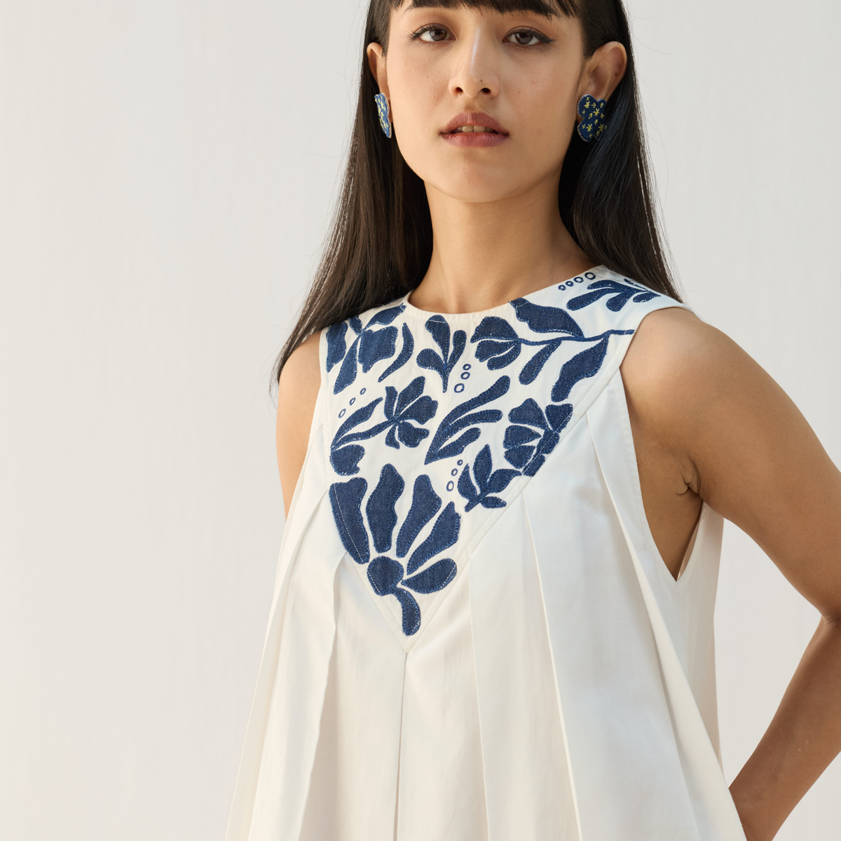 Shore Morning Organic Cotton Dress