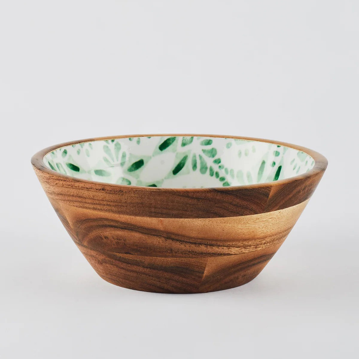 Sigago Wooden Salad Bowl - 8 inches