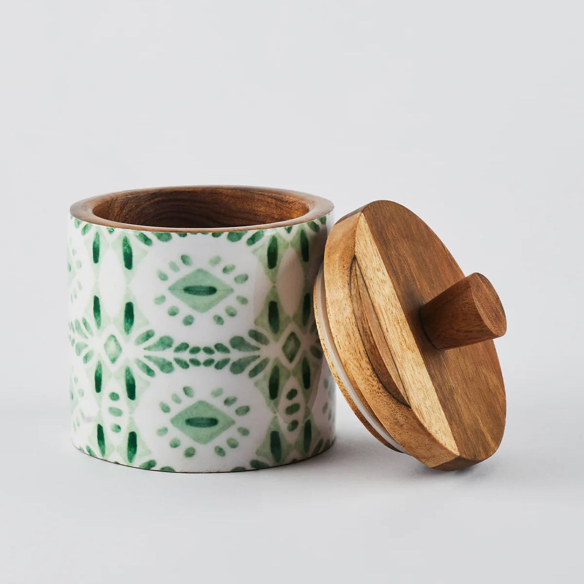 Sigago Wooden Storage Jar (4 inches)