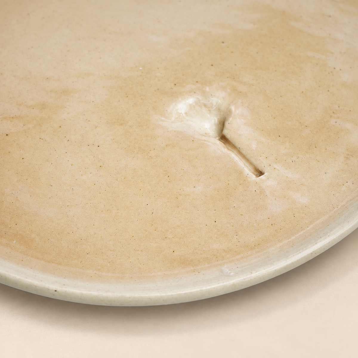 Meadow Dinner Plate - Brown