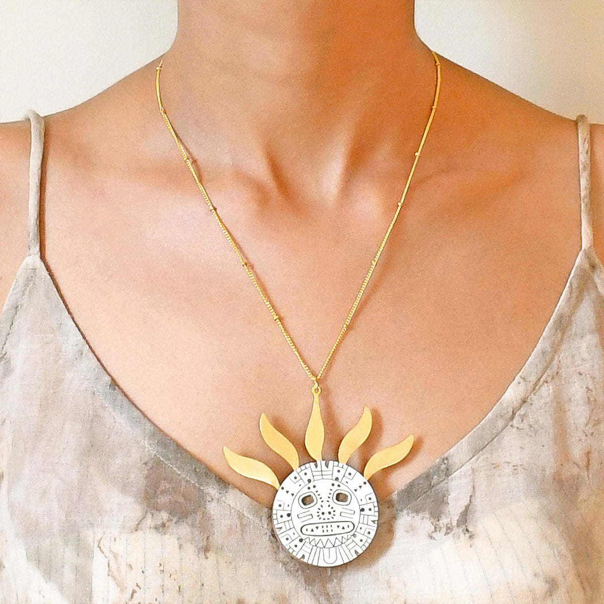 Sun God Necklace