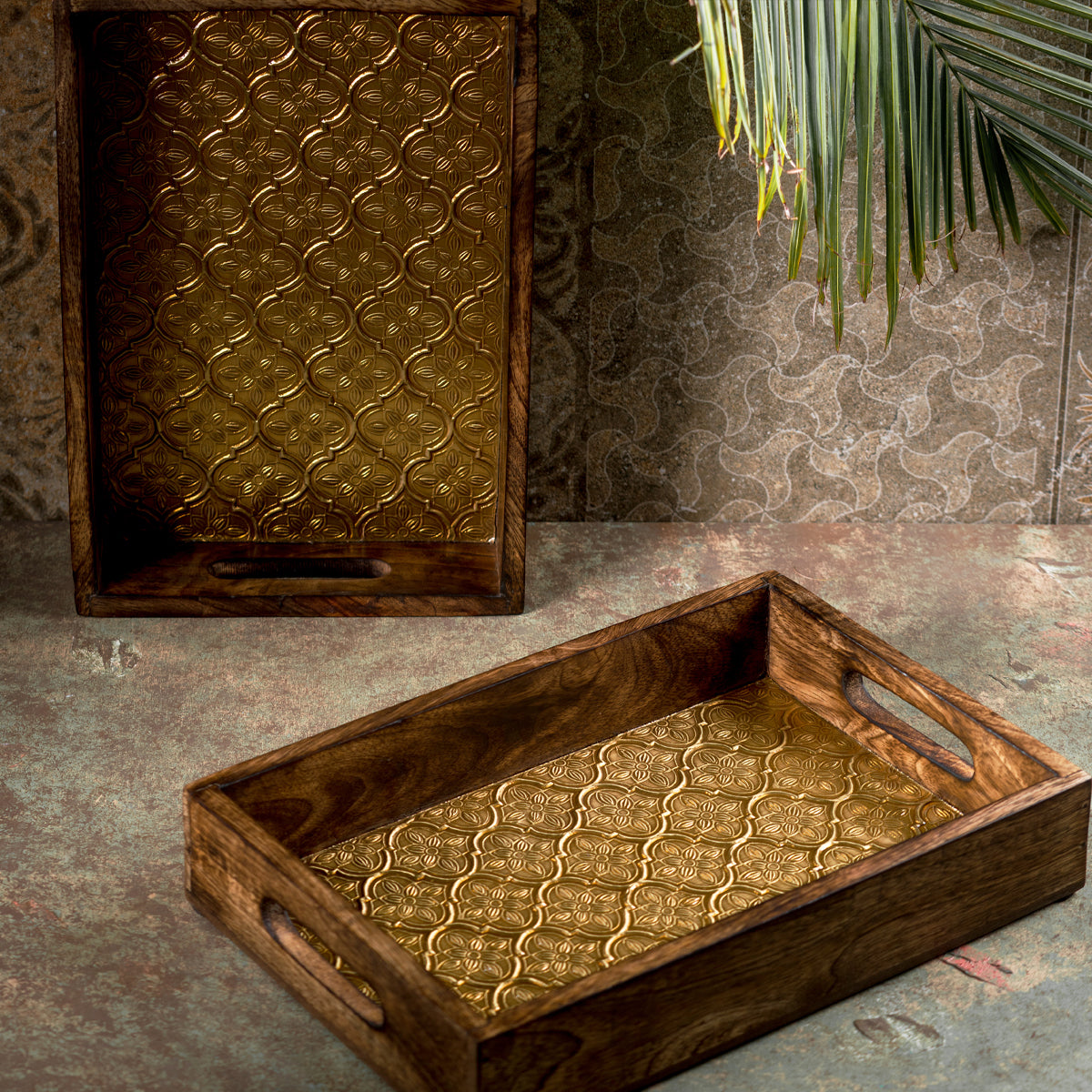 Sunheri Gart - Rectangular Tray