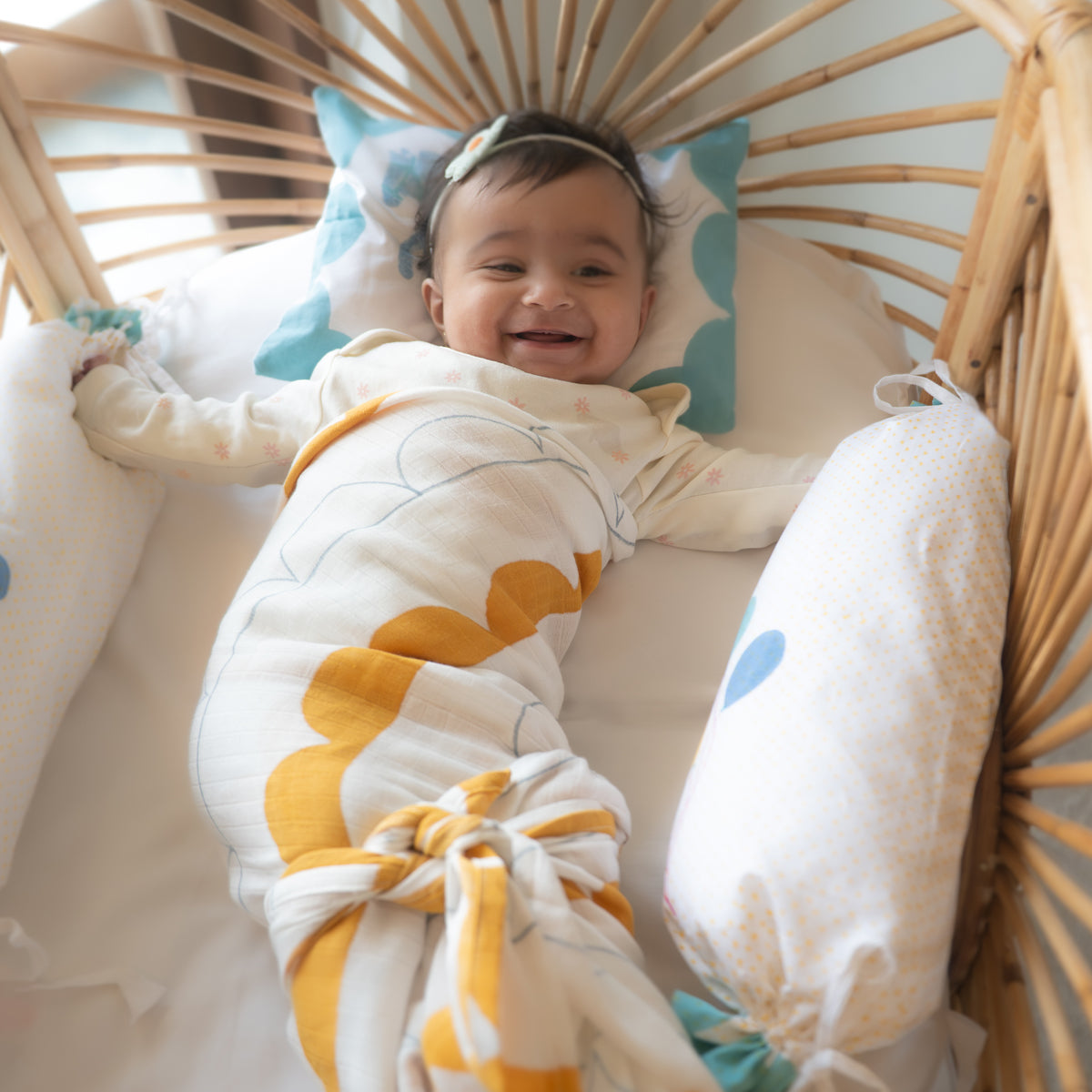 Ogranic Muslin Baby Swaddle - Earthy Elle