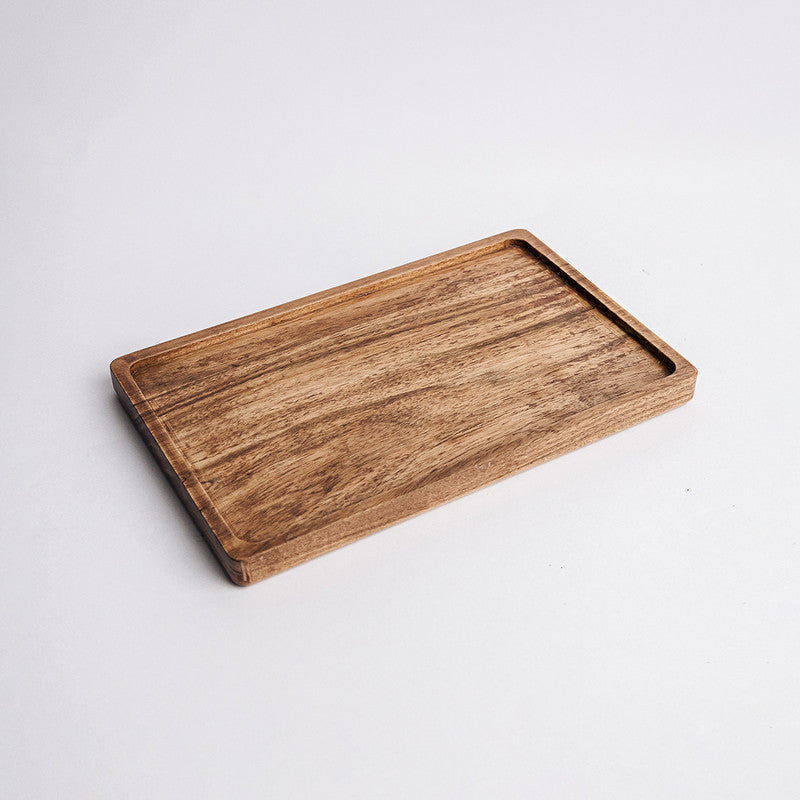 Acacia Wood Tray | Wooden Platter | Brown