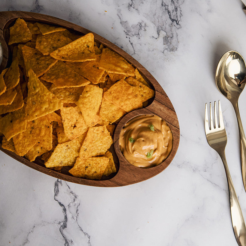 Acacia Wood Platter | Brown