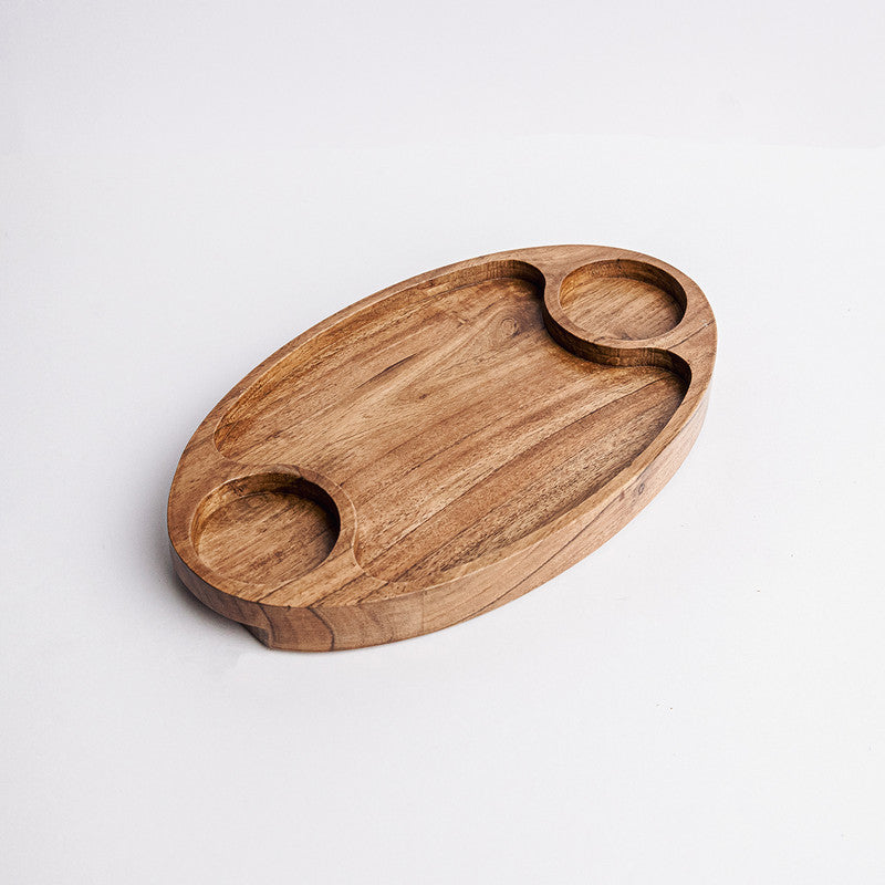 Acacia Wood Platter | Brown