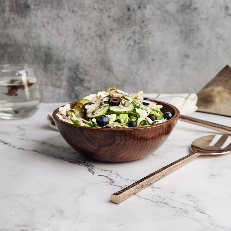 Sheesham Wood Bowl | Dark Brown