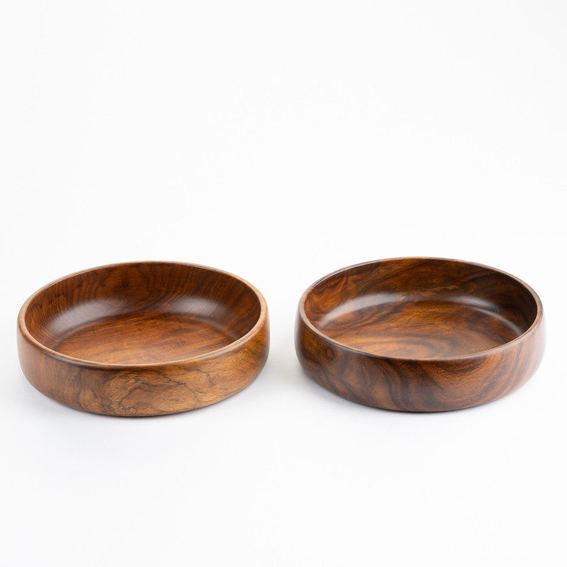 Wooden Bowl | Sheesham Wood | Set of 2