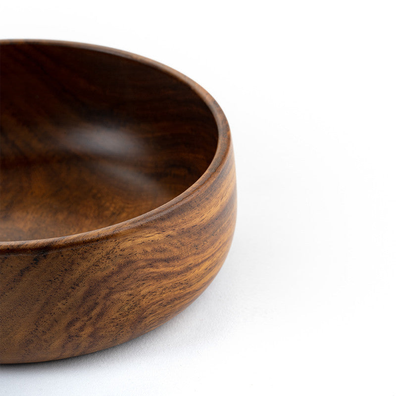 Sheesham Wood Large Bowl | Set of 3