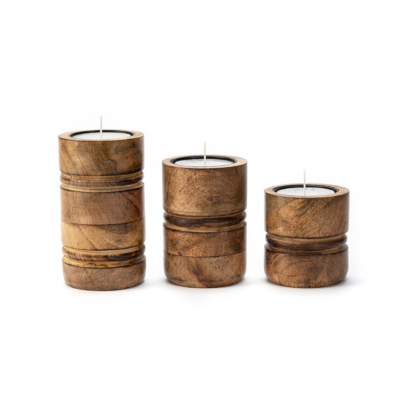 Scented Candles | Mango Wood | Set of 3