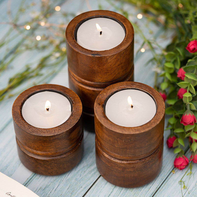 Scented Candles | Mango Wood | Set of 3