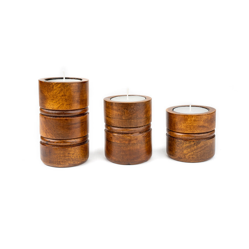 Scented Candles | Mango Wood | Set of 3