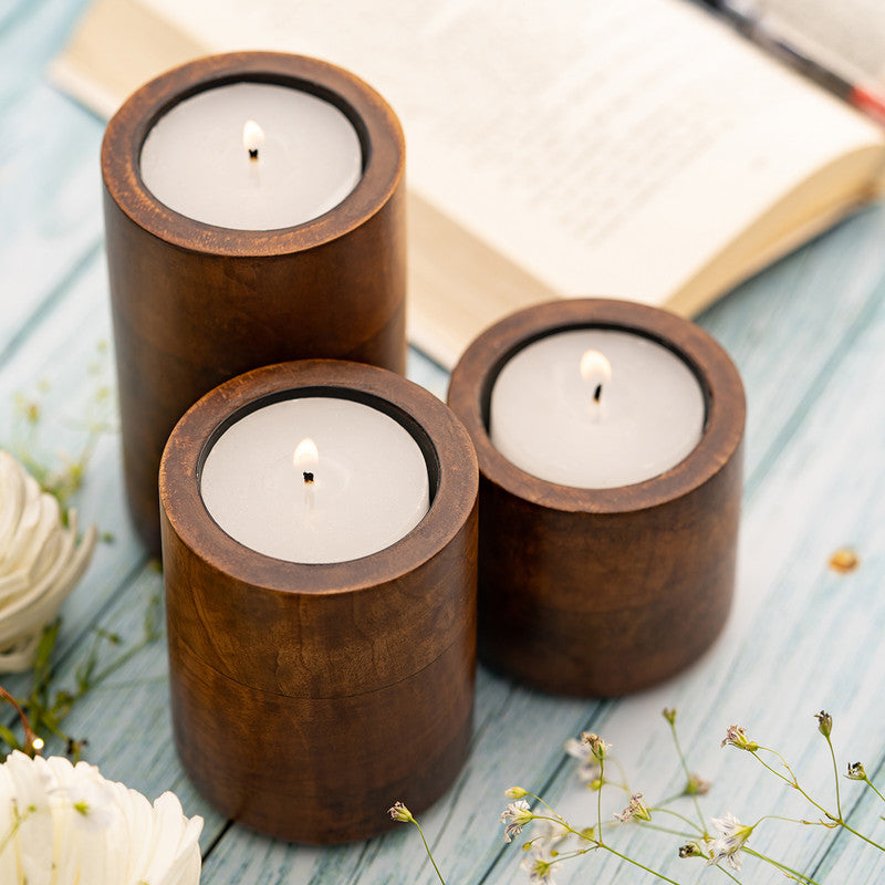 Scented Candles | Mango Wood | Set of 3