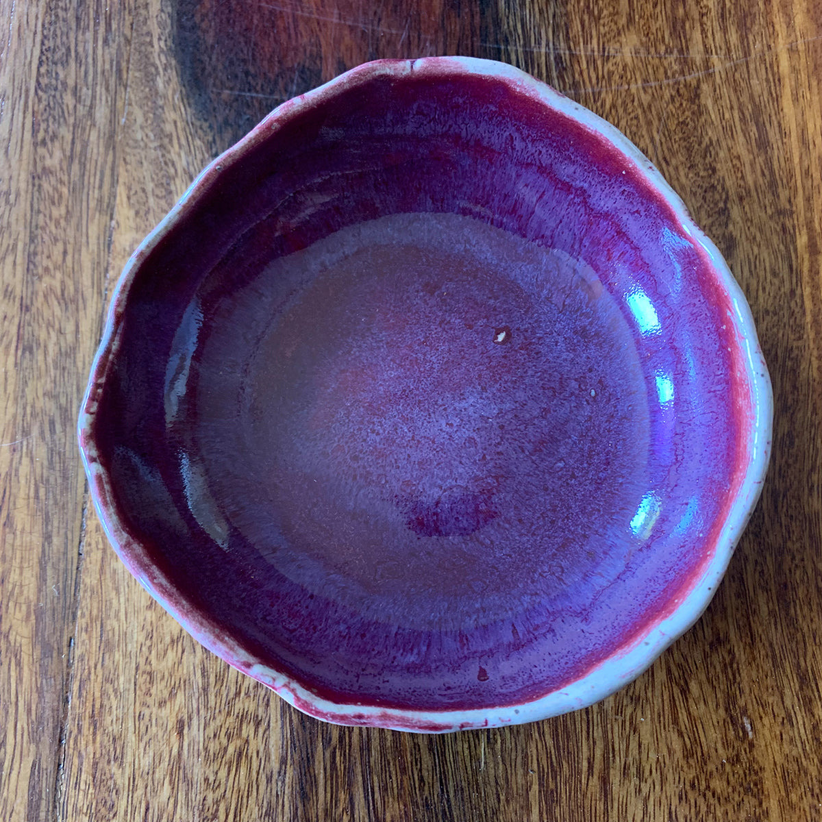 Handmade Tapas Bowl | Red |  Set Of Two