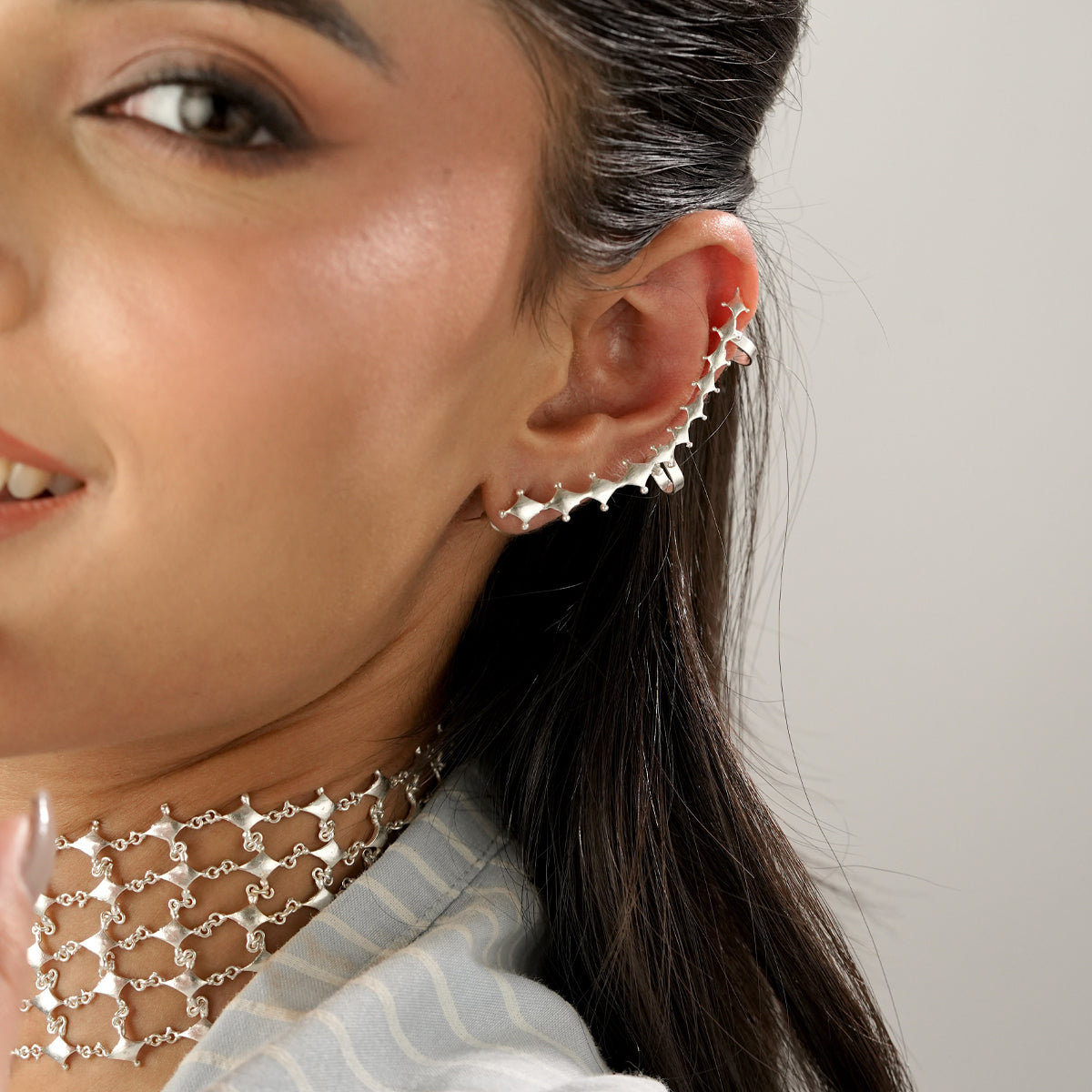 Sage Earrings Silver