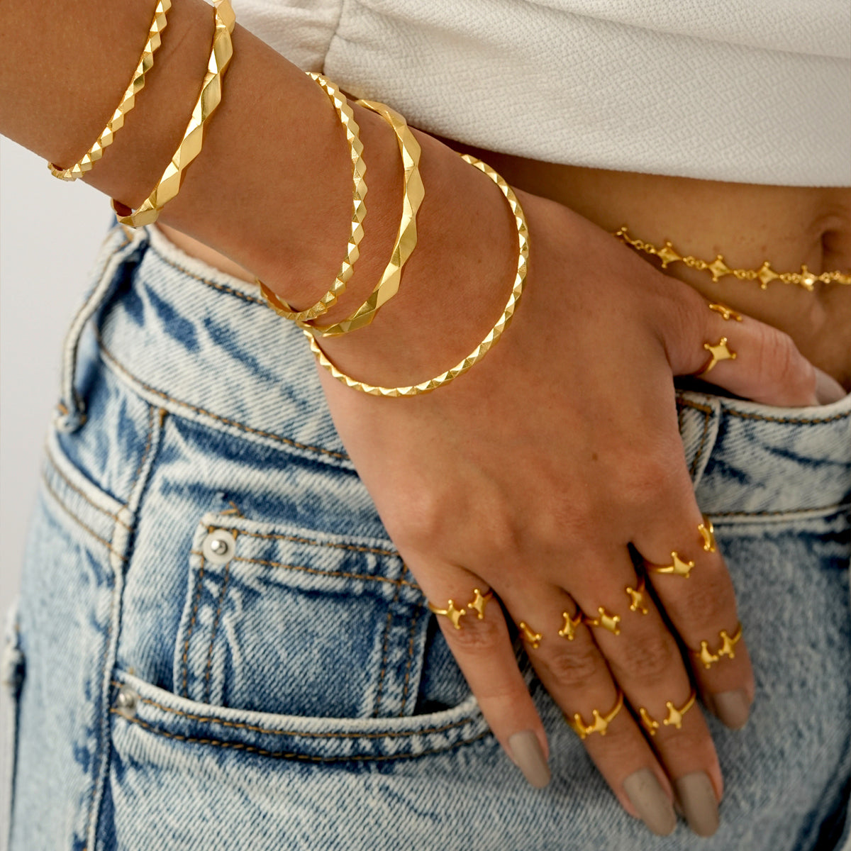 Sakura Bracelet-Adjustable