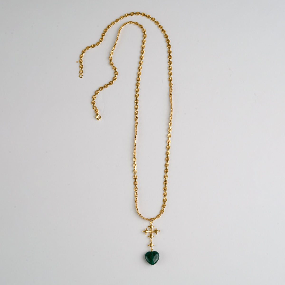 Jade Heart Neckpiece