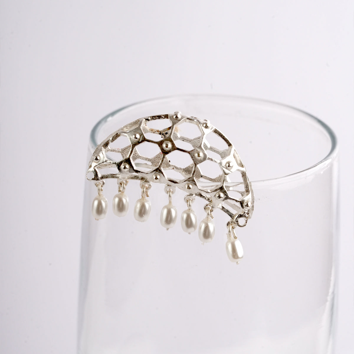 Crescent Earcuff Silver