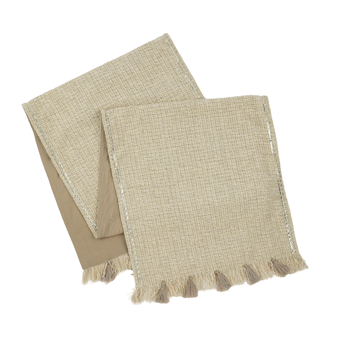 Beige Table Runner