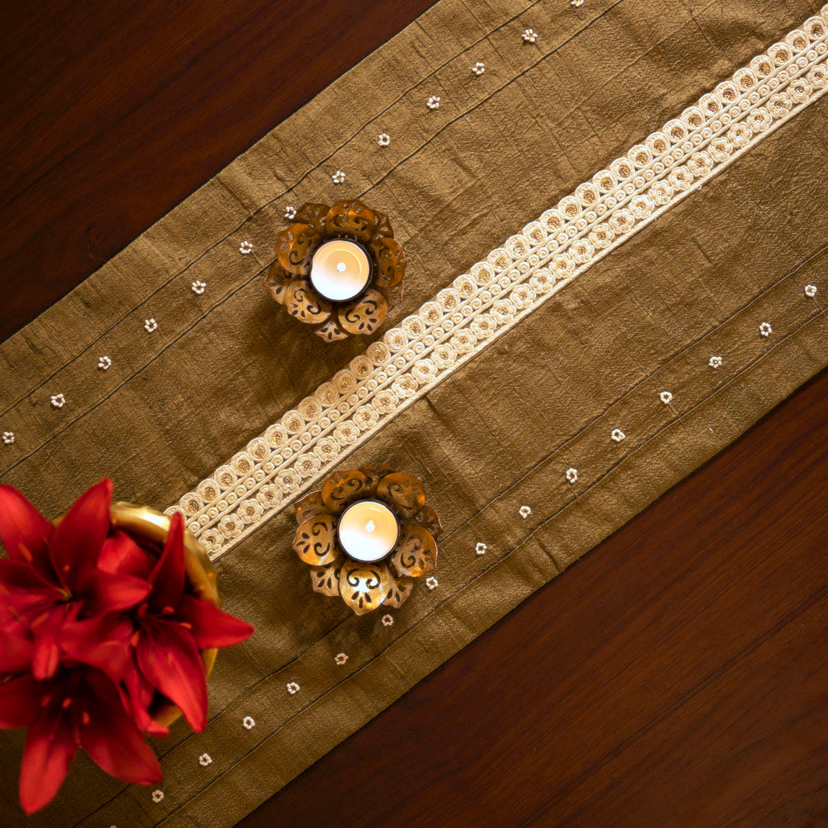 Anga Handwoven Table Runner