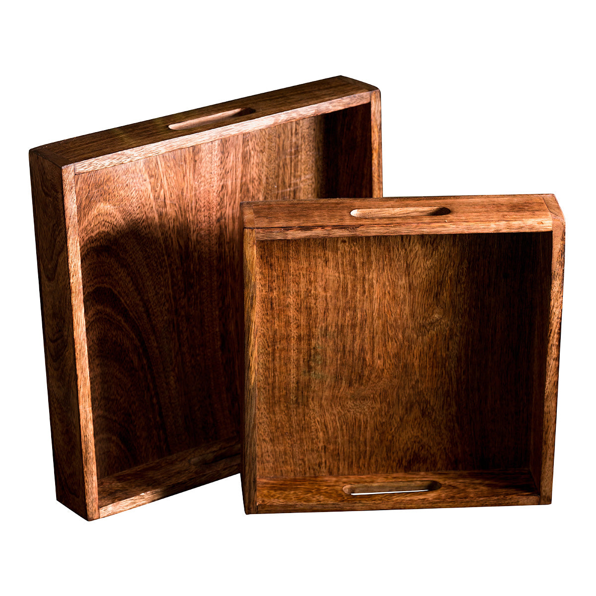 Wooden Serving Tray| Set of 2