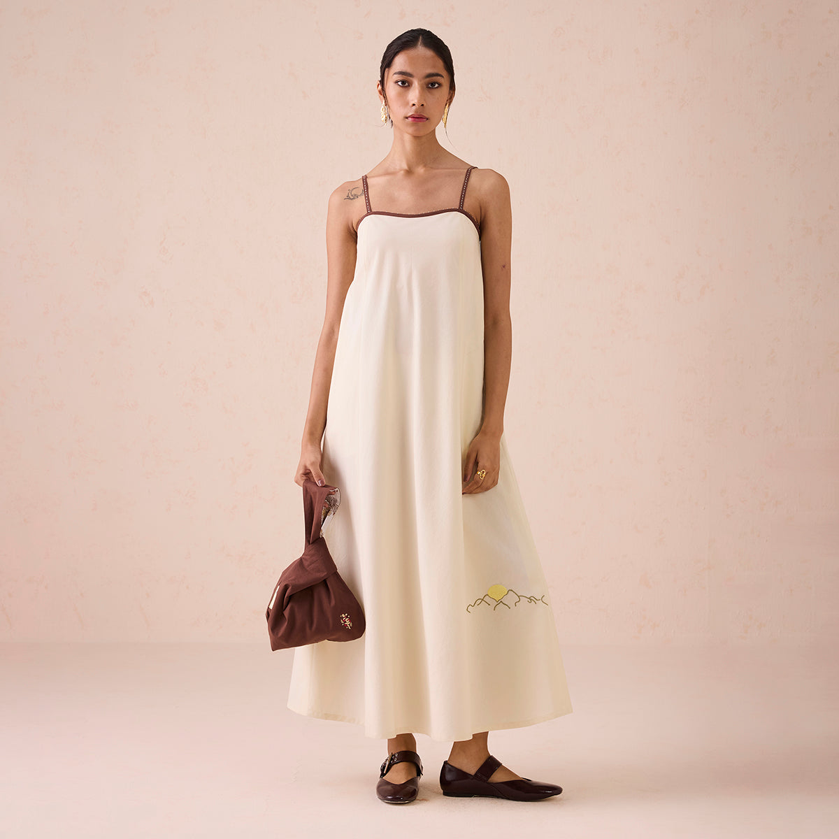 The Brunch Organic Cotton Maxi Dress