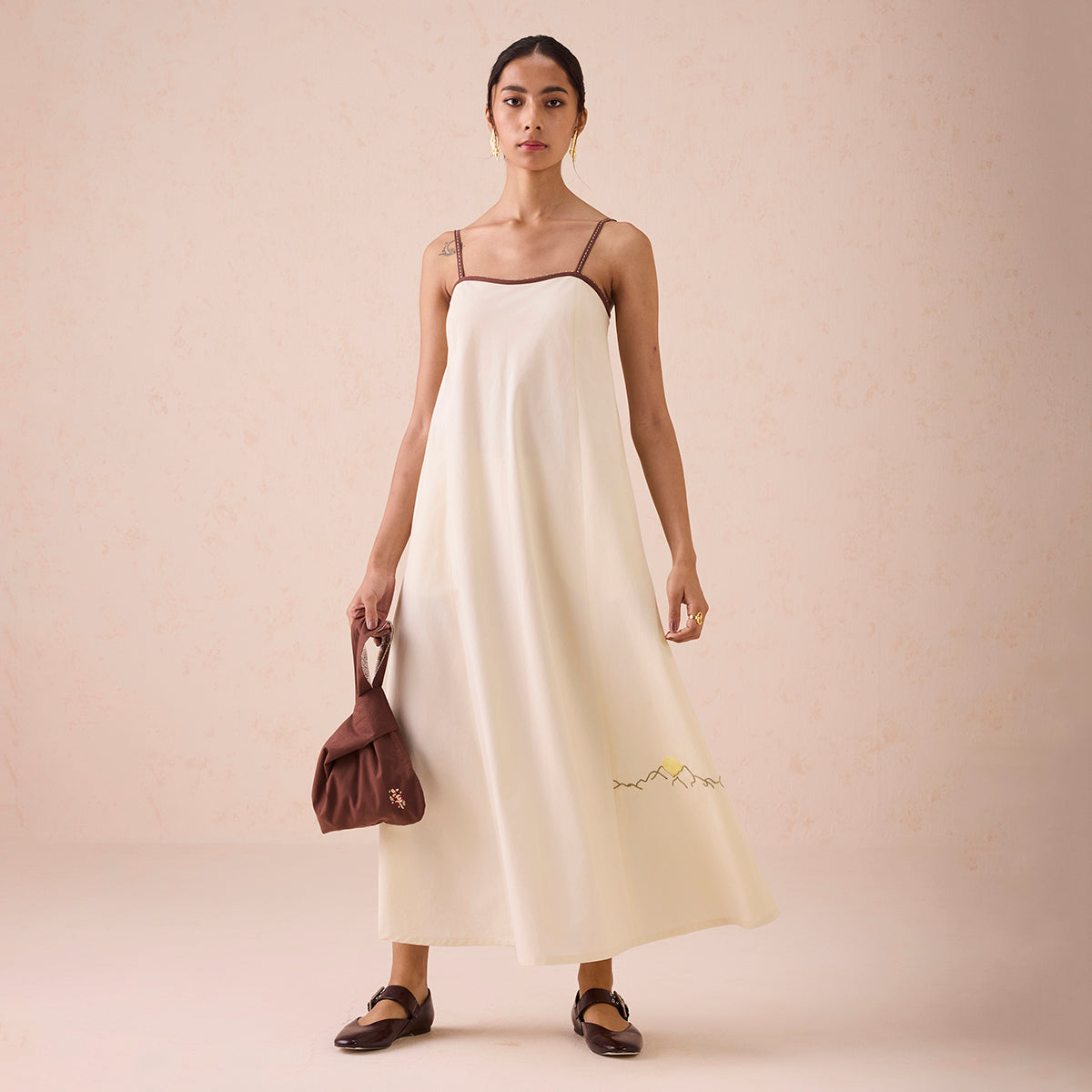 The Brunch Organic Cotton Maxi Dress