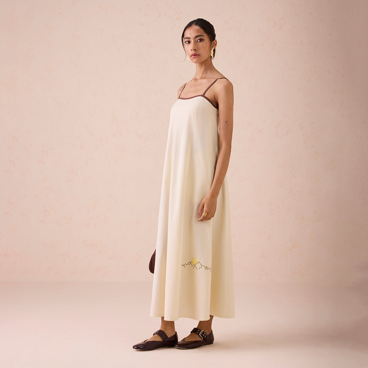 The Brunch Organic Cotton Maxi Dress