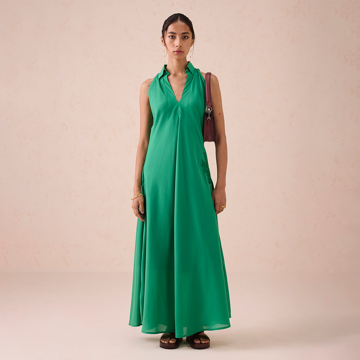 The Moment Lyocell Maxi Dress