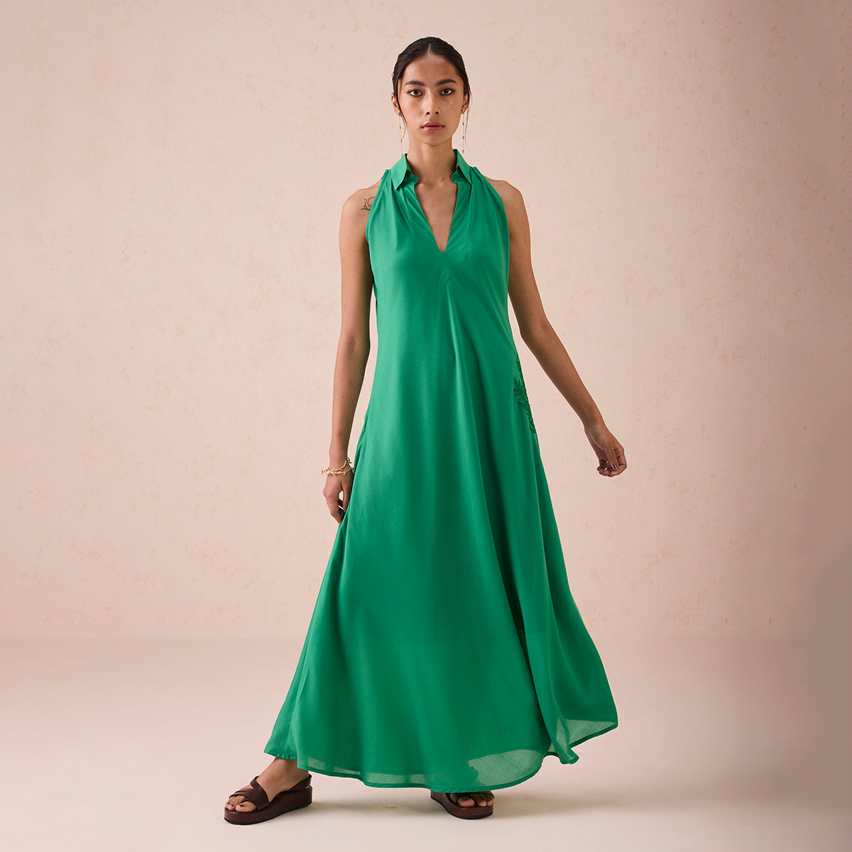 The Moment Lyocell Maxi Dress