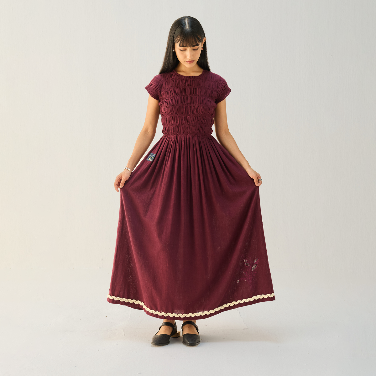The Plum Kala Cotton Maxi Dress